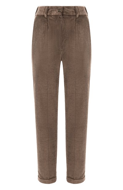 Женские вельветовые брюки KITON, арт. D50105S06325