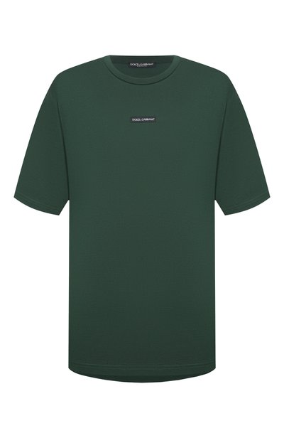 Мужская хлопковая футболка DOLCE & GABBANA, арт. G8PN9T/G7QNP