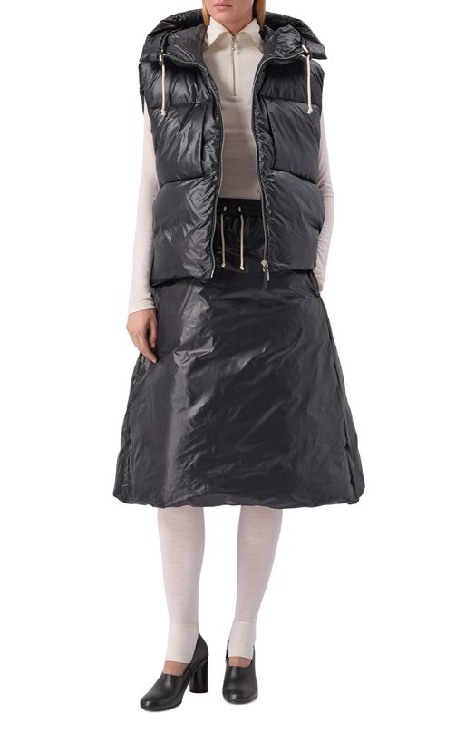 Пуховая юбка Jil Sander J40AF0176/J70007 Чёрный  J40AF0176/J70007 Фото 2