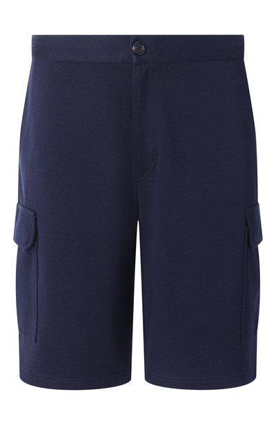 Мужские шорты из хлопка и кашемира BRUNELLO CUCINELLI, арт. MM8313222G