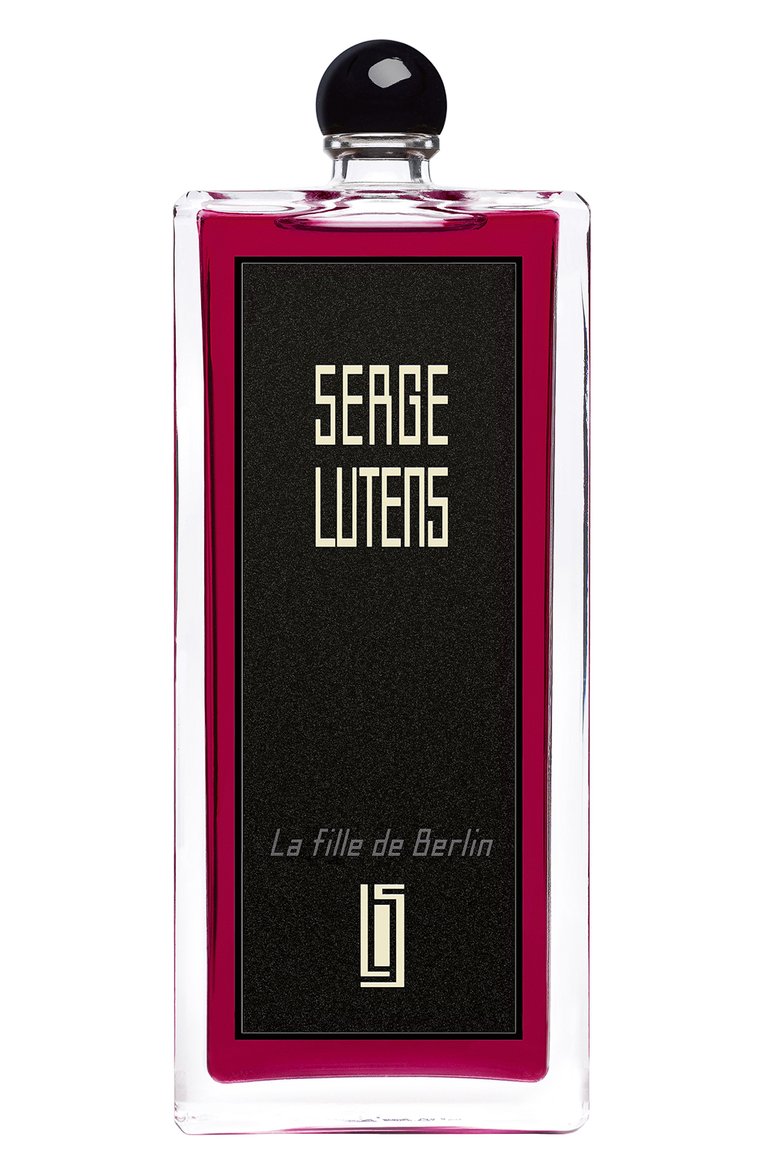 Парфюмерная вода la fille de berlin (100ml) SERGE LUTENS бесцветного цвета, арт. 36112358SL | Фото 1 (Тип продукта - парфюмерия: Парфюмерная вода; Региональные ограничения белый список (Axapta Mercury): Не проставлено; Нос: Не проставлено; Обьем косметики: 100ml; Ограничения доставки: flammable)
