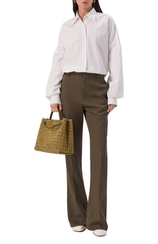 Сумка Andiamo medium Bottega Veneta 766016/V1QE6 Хаки  766016/V1QE6 Фото 7