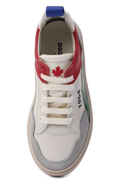 Кожаные кеды DSQUARED2, арт. 82764/VAR1, фото 4