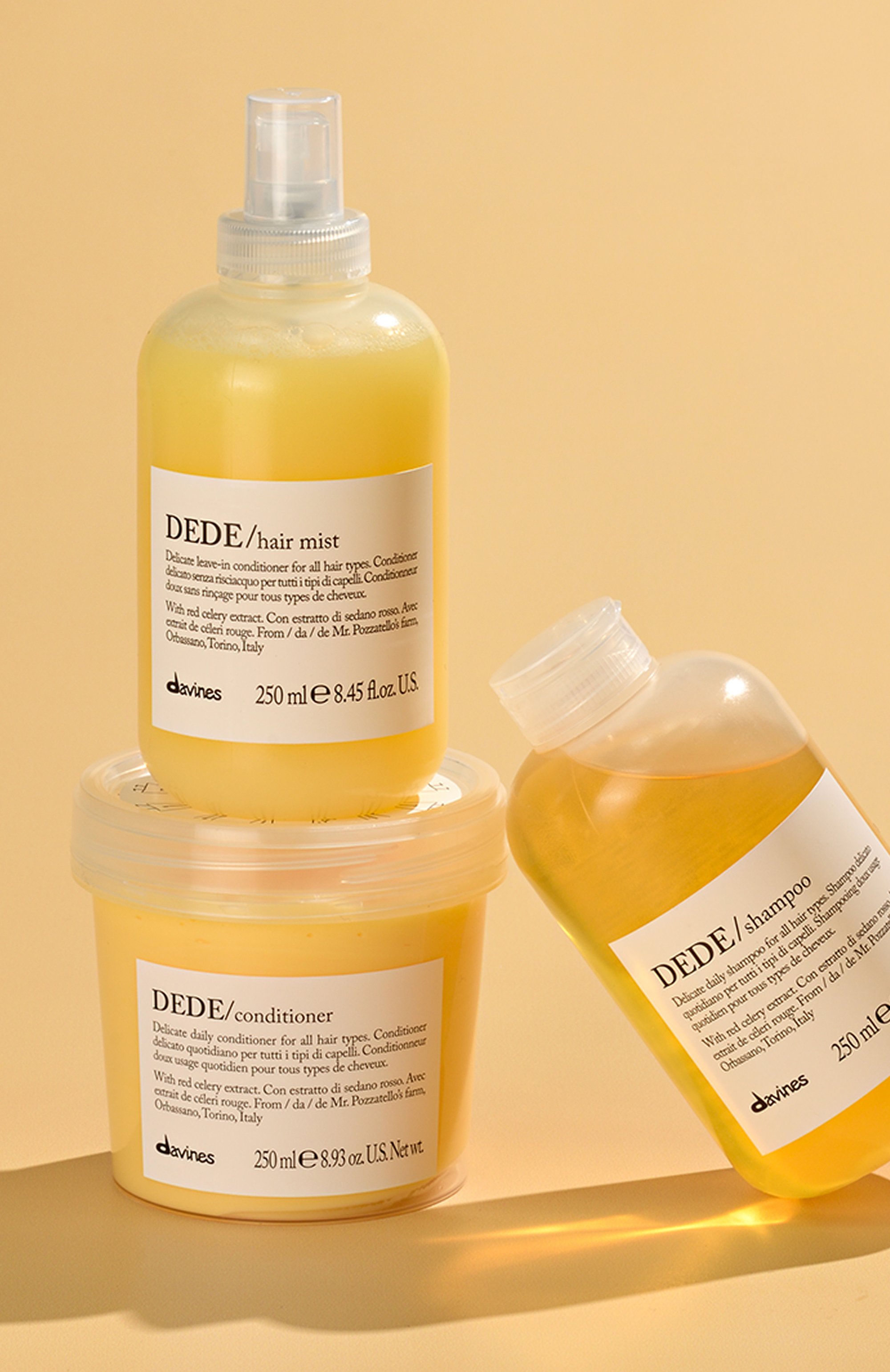 Деликатный несмываемый кондиционер-спрей dede (250ml) DAVINES, арт. 75022, фото 2