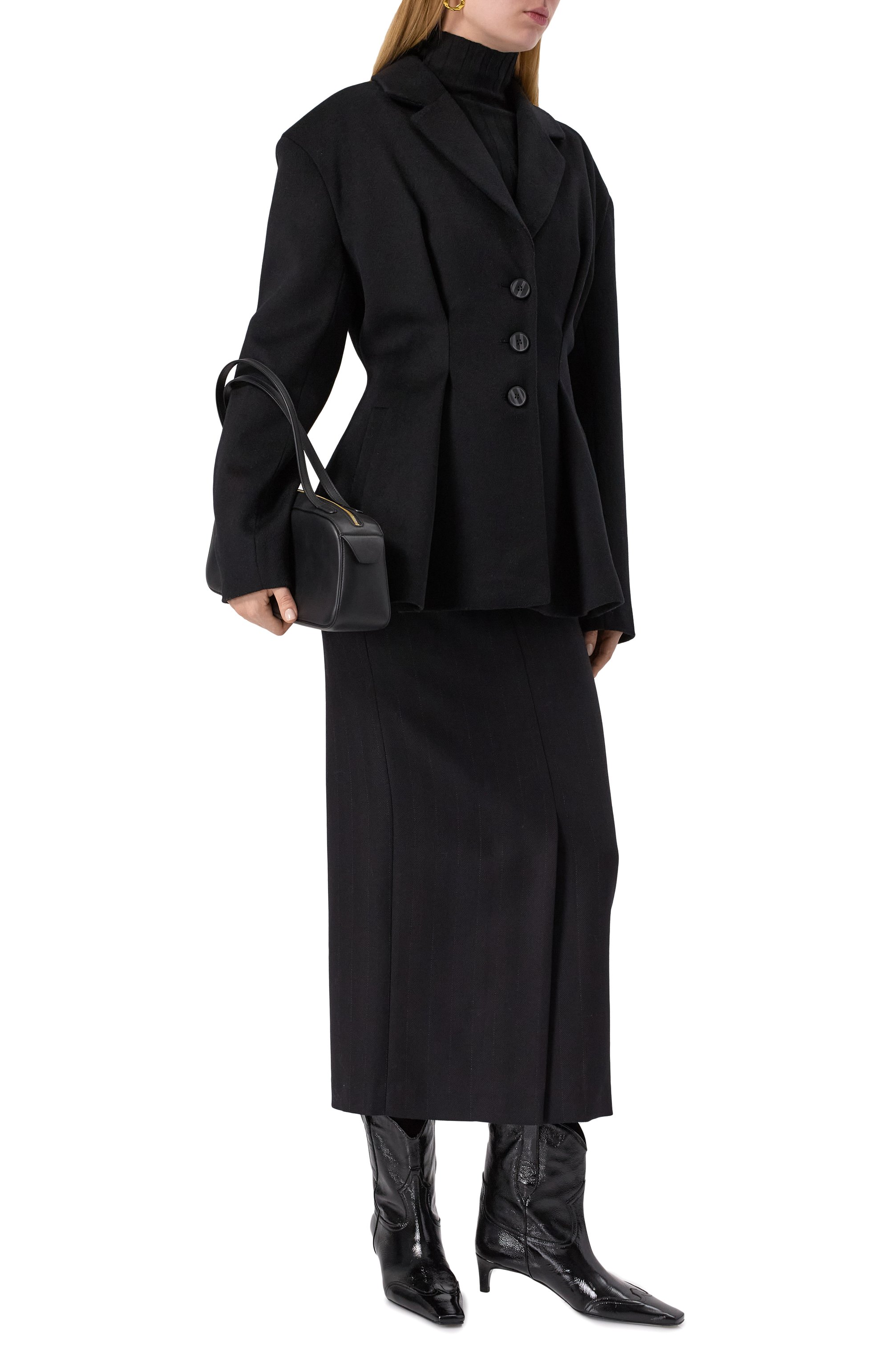 Полупальто из вискозы и шерсти LIKE YANA, арт. LY010201.0135.P9013D.00.24, фото 2