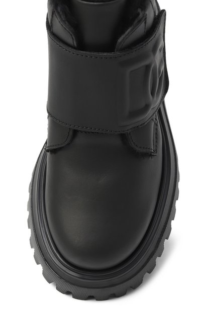 Кожаные ботинки DOLCE & GABBANA, арт. DA5230/A5660/27-36, фото 4