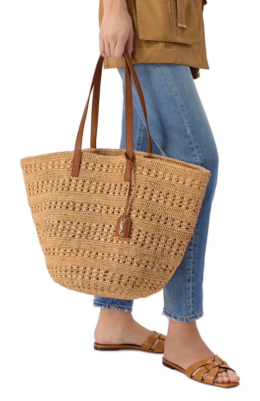 Сумка Panier medium Saint Laurent 761457/GAAAC Коричневый  761457/GAAAC Фото 2