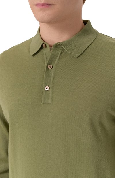 Шерстяное поло BOSS, арт. 50476355, фото 5