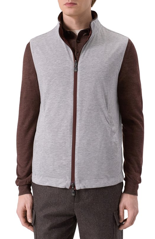 Двусторонний жилет Corneliani 27C5X2/2720120 Бордовый  27C5X2/2720120 Фото 6