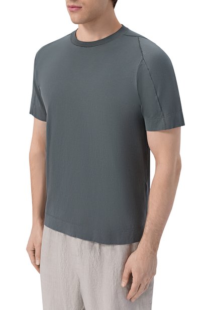 Хлопковая футболка TRANSIT, арт. CFUTRC1360, фото 3