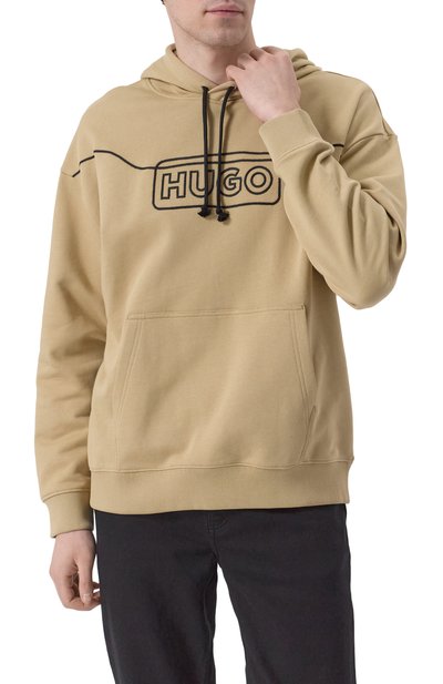 Хлопковое худи HUGO BLUE, арт. 50530342, фото 3