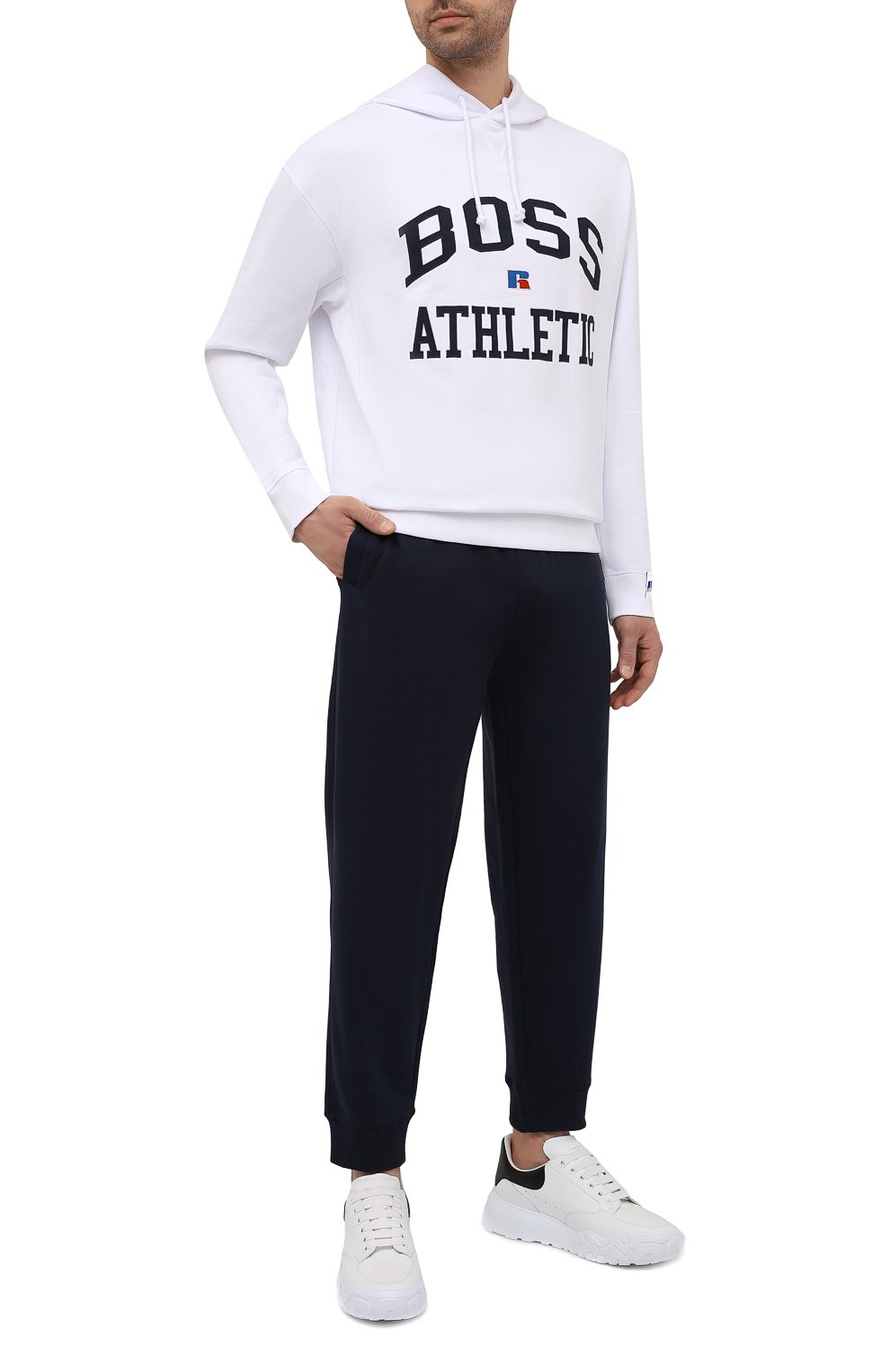 Хлопковое худи boss x russell athletic BOSS, арт. 50455955, фото 2
