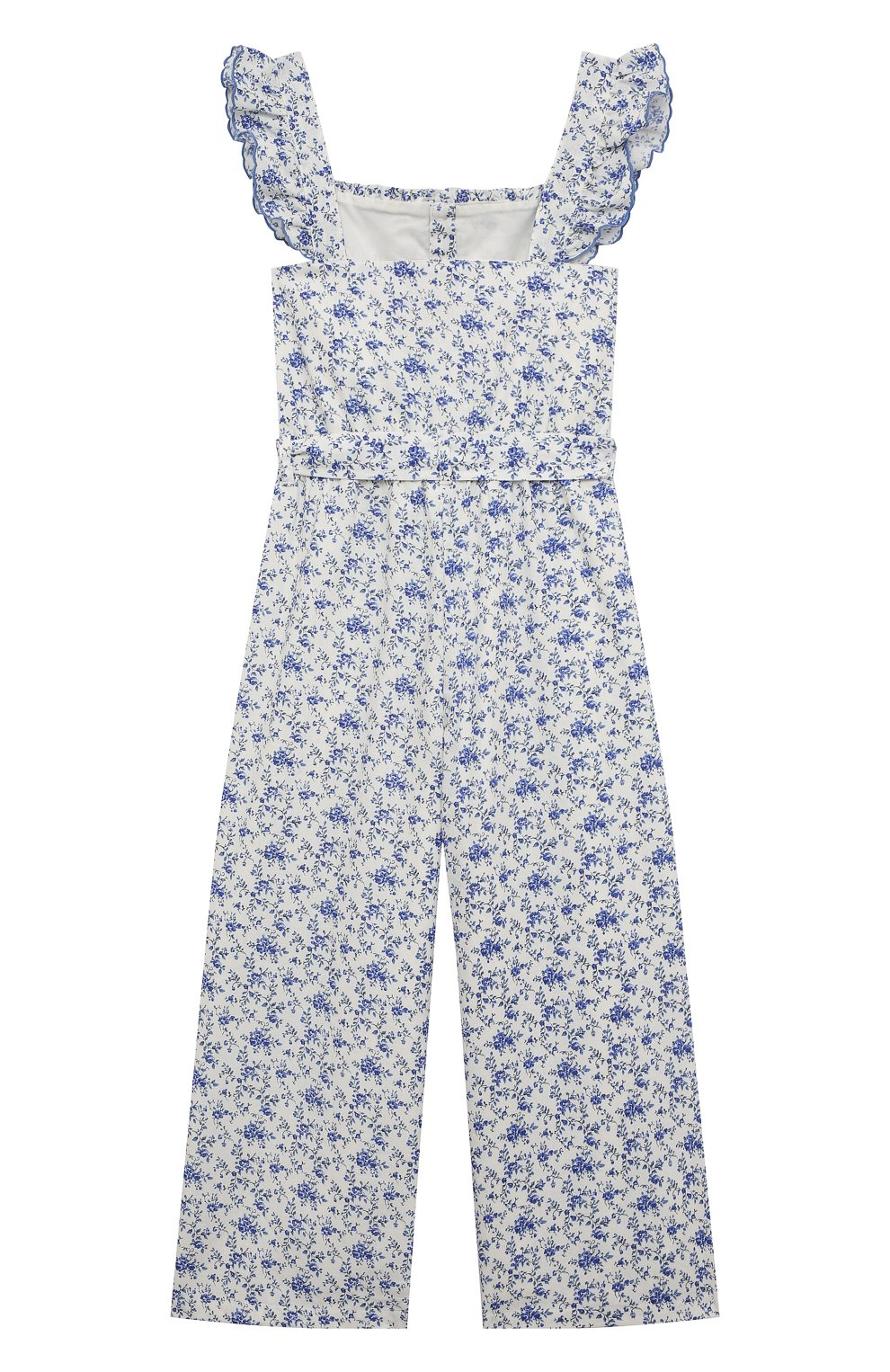 Комбинезон изо льна и хлопка POLO RALPH LAUREN голубого цвета по цене 16300 руб., арт. 312862503, фото 2 Комбинезон изо льна и хлопка POLO RALPH LAUREN, арт. 312862503, фото 2