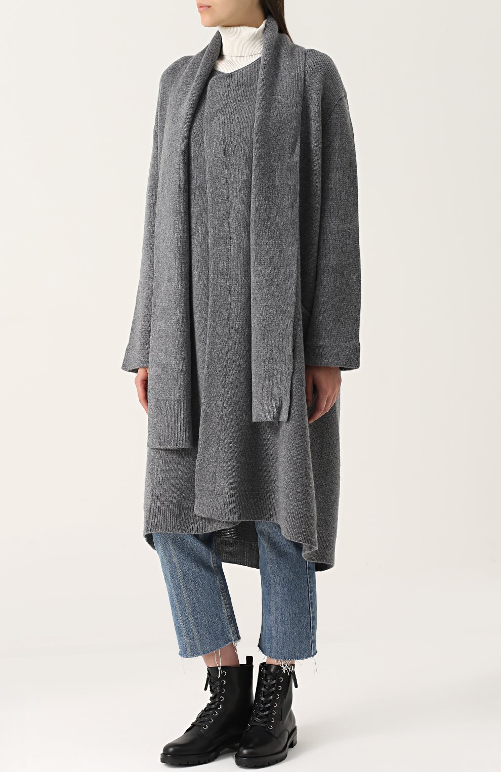 Кашемировое пальто свободного кроя LE KASHA, арт. ANTIGUA, фото 3