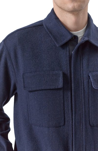 Кашемировая куртка-рубашка ZILLI, арт. DBL004M030510009U, фото 5