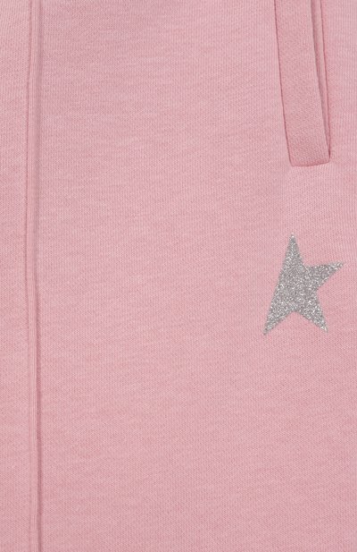 Хлопковые брюки GOLDEN GOOSE DELUXE BRAND светло-розового цвета по цене 13650 руб., арт. GKP01280.P000917, фото 3 Хлопковые брюки GOLDEN GOOSE DELUXE BRAND, арт. GKP01280.P000917, фото 3