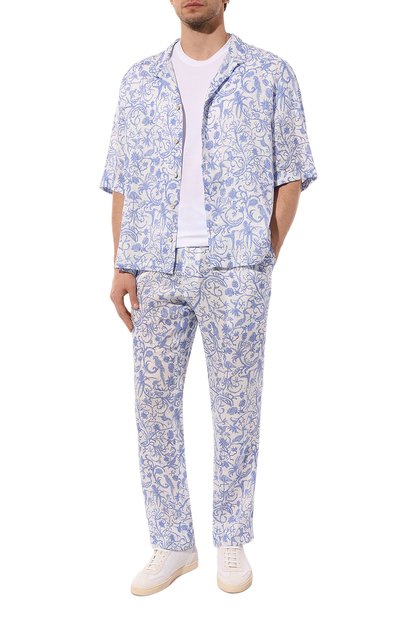 Льняные брюки KITON, арт. UPN001H08902, фото 2