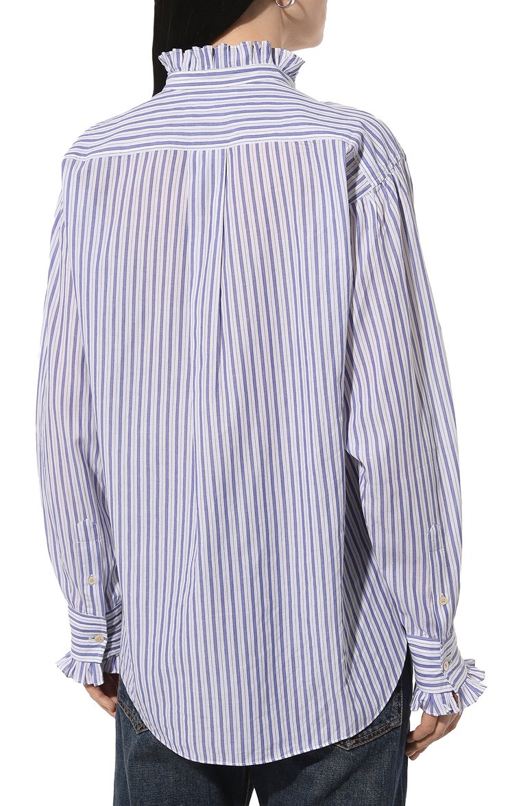 Хлопковая рубашка ISABEL MARANT ETOILE, арт. 23PCH0016FA-A1I41E, фото 4