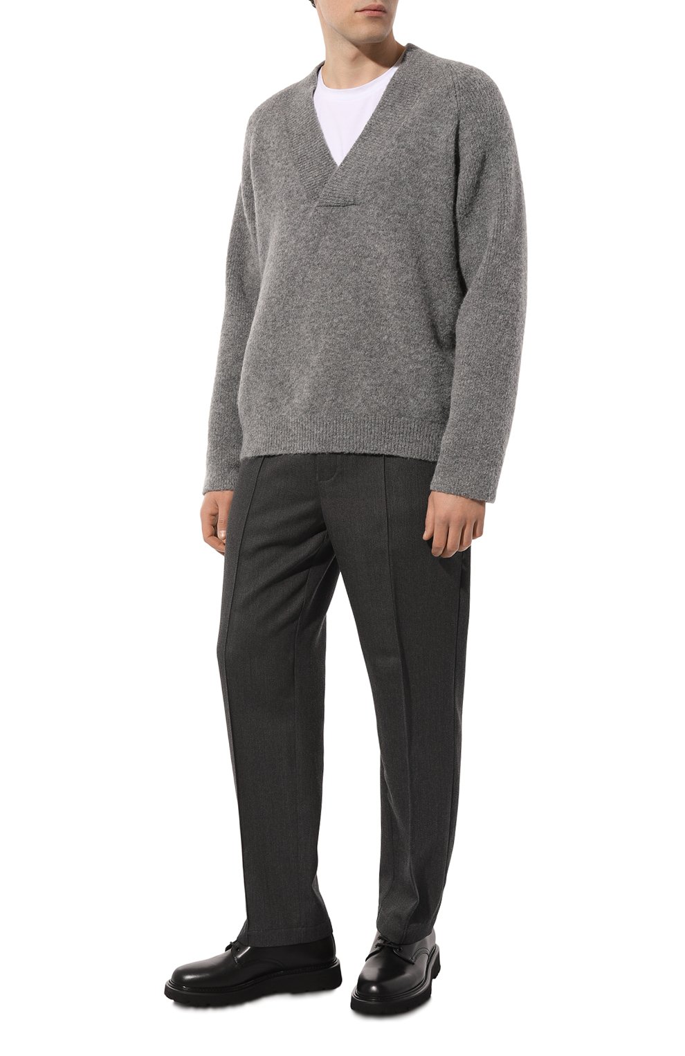 Кожаные дерби WOOLRICH черного цвета по цене 39950 руб., арт. WFM232.070.1110, фото 2 Кожаные дерби WOOLRICH, арт. WFM232.070.1110, фото 2