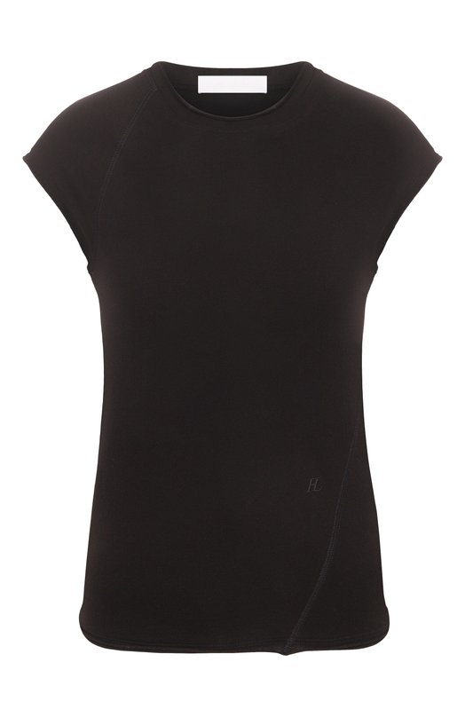 Хлопковая футболка Helmut Lang P05HW504 Чёрный P05HW504
