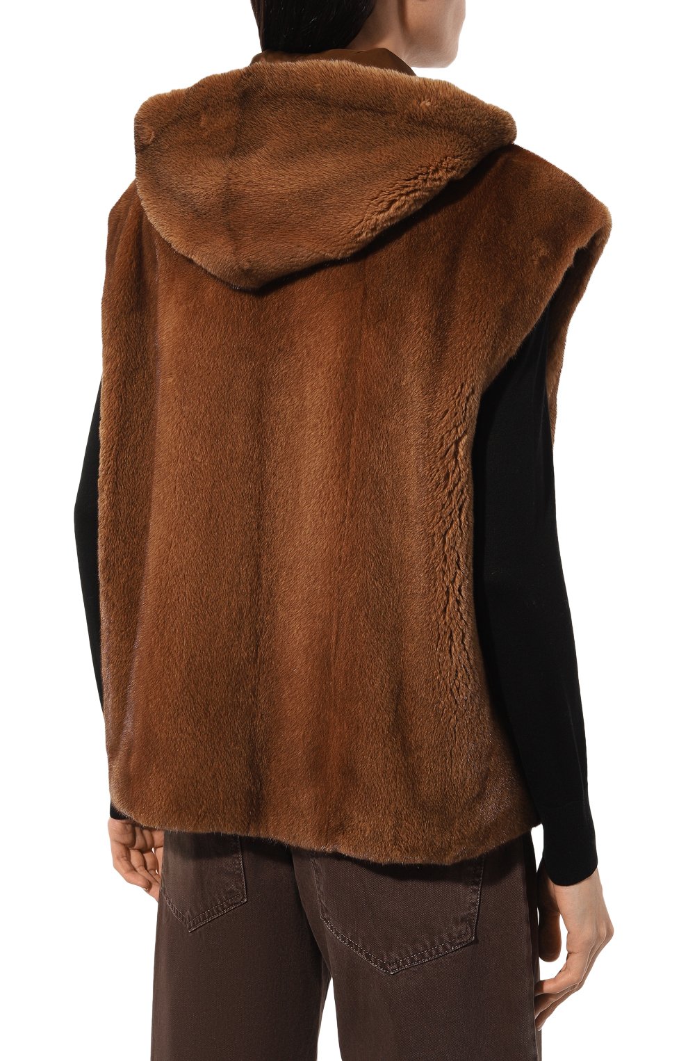 Жилет из меха норки COLOR TEMPERATURE, арт. Н-22/522, фото 4