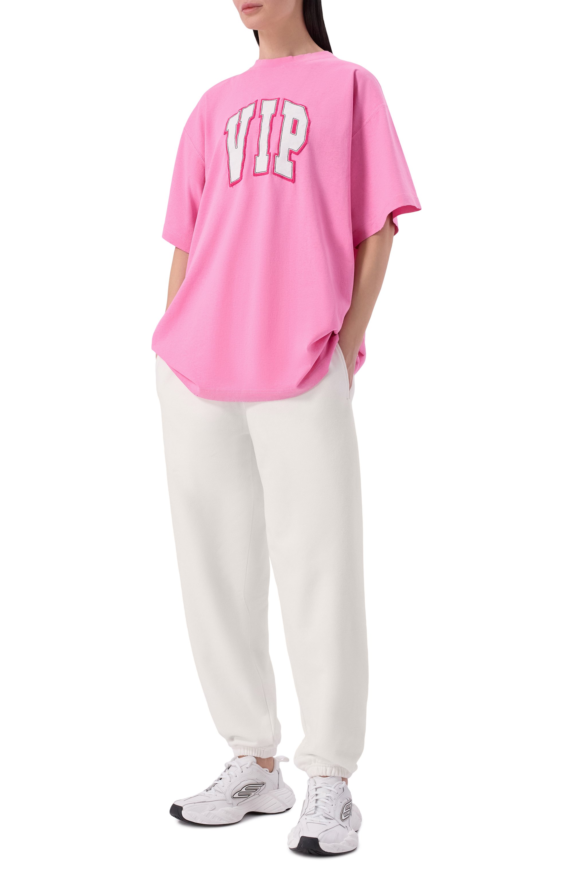 Хлопковые джоггеры PLANTA ROSA, арт. PR/J/NP/370VELVET, фото 3