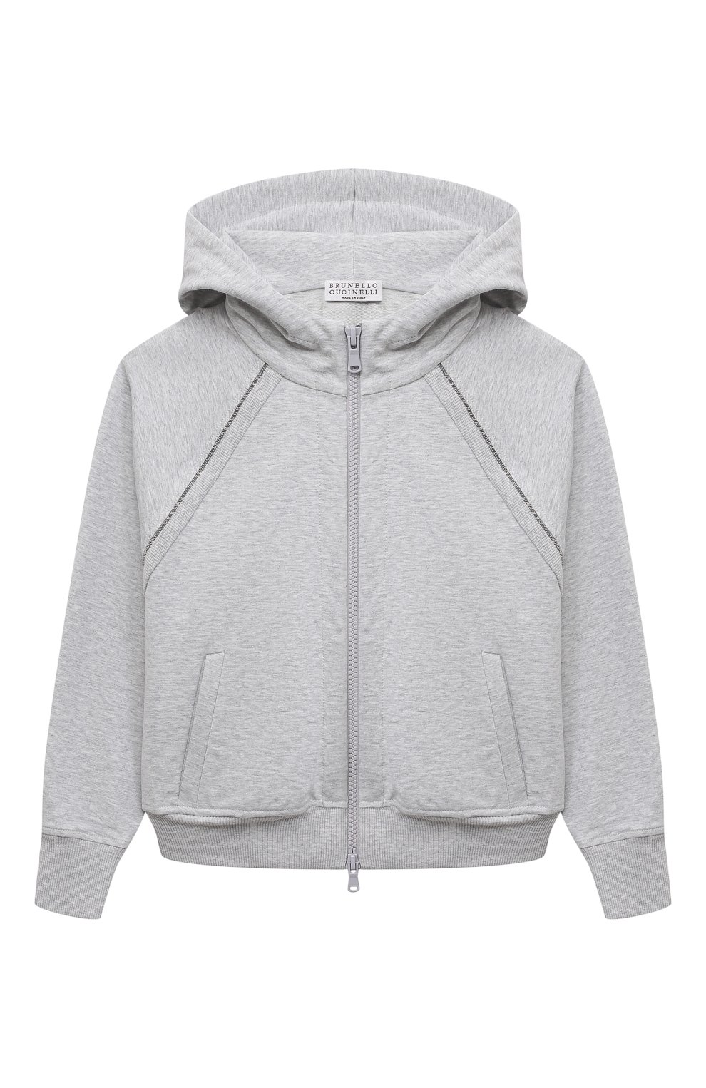 Хлопковая толстовка BRUNELLO CUCINELLI, арт. BH827E283A, фото 1