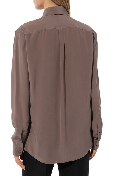 Шелковая блузка GUCCI, арт. 577059 ZAAOG, фото 4