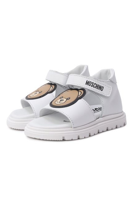 Кожаные сандалии MOSCHINO, арт. 82931/VARA0