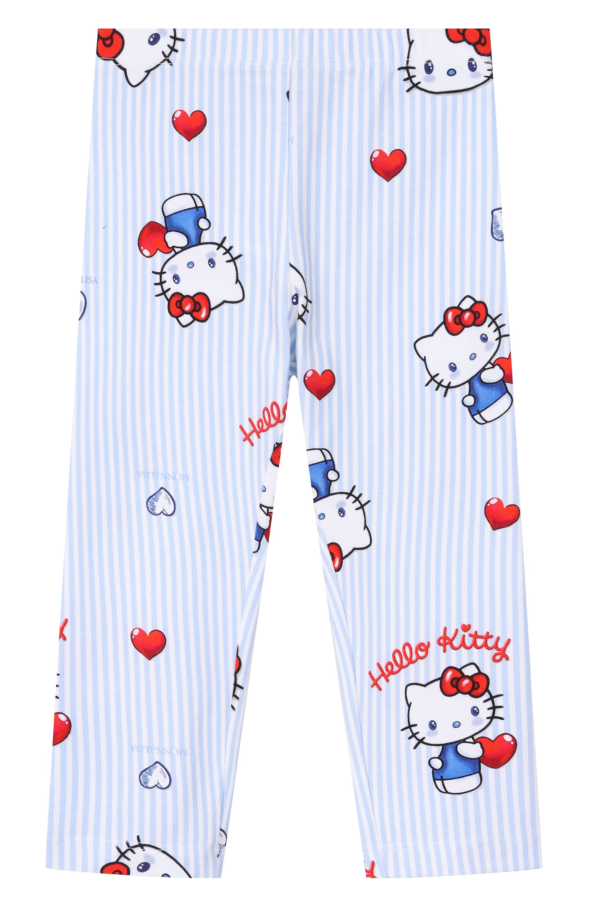 Хлопковые легинсы MONNALISA, арт. 19G419NP, фото 1