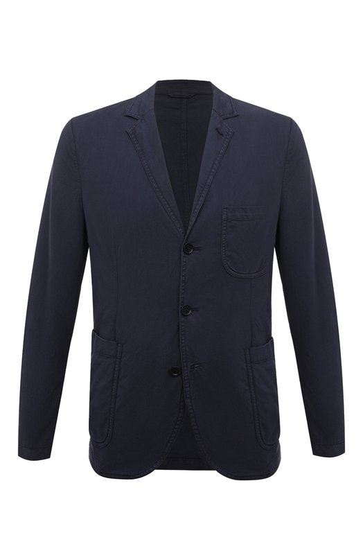

Однобортный пиджак Aspesi, Синий