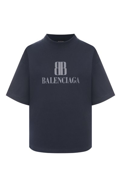 Женская хлопковая футболка BALENCIAGA, арт. 818431/TSVU4