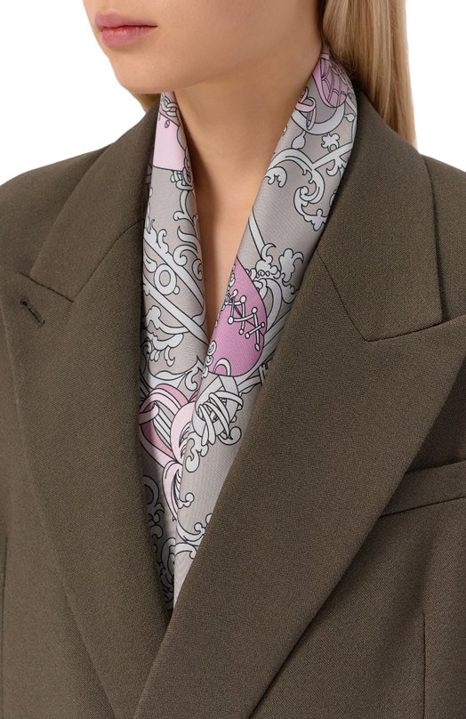 Шелковый платок In love Radical Chic 680491.07.02 Серый  680491.07.02 Фото 2