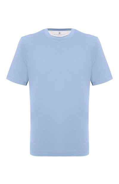 Мужская хлопковая футболка BRUNELLO CUCINELLI, арт. M0B131308