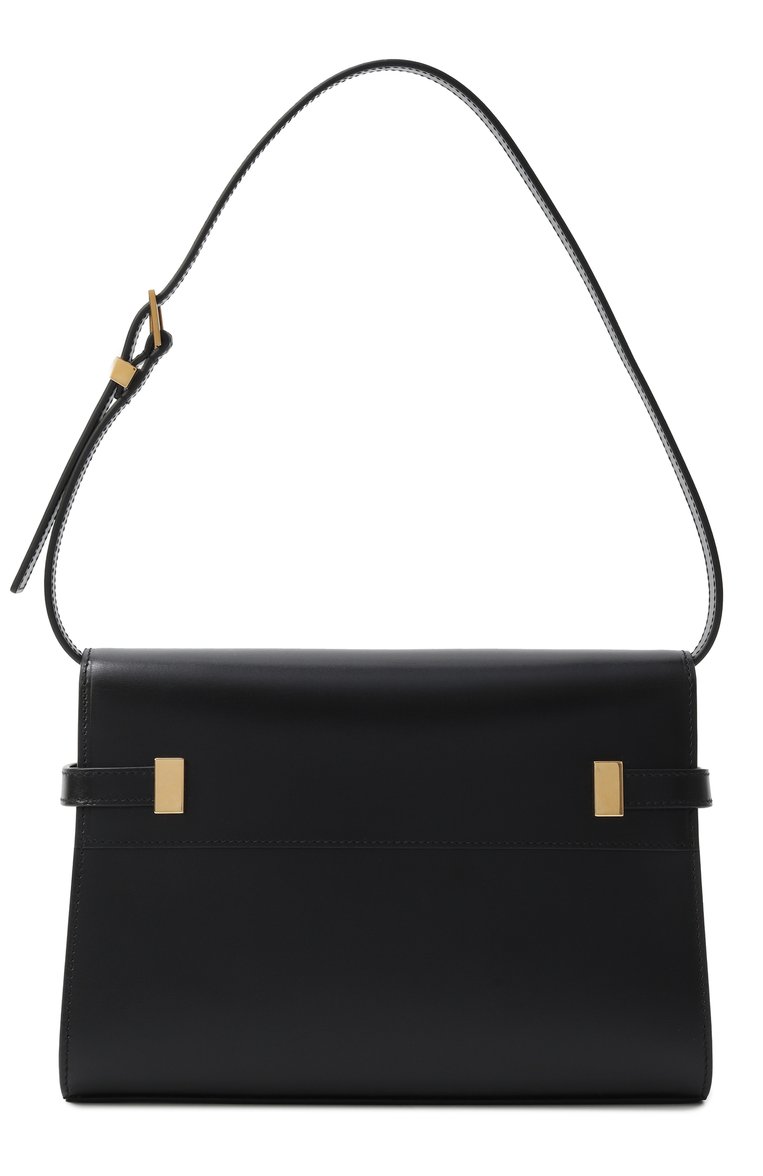 Женская сумка manhattan small SAINT LAURENT черного цвета, арт. 675626/0SX0W | Фото 6 (Размер: small; Материал: Натуральная кожа)