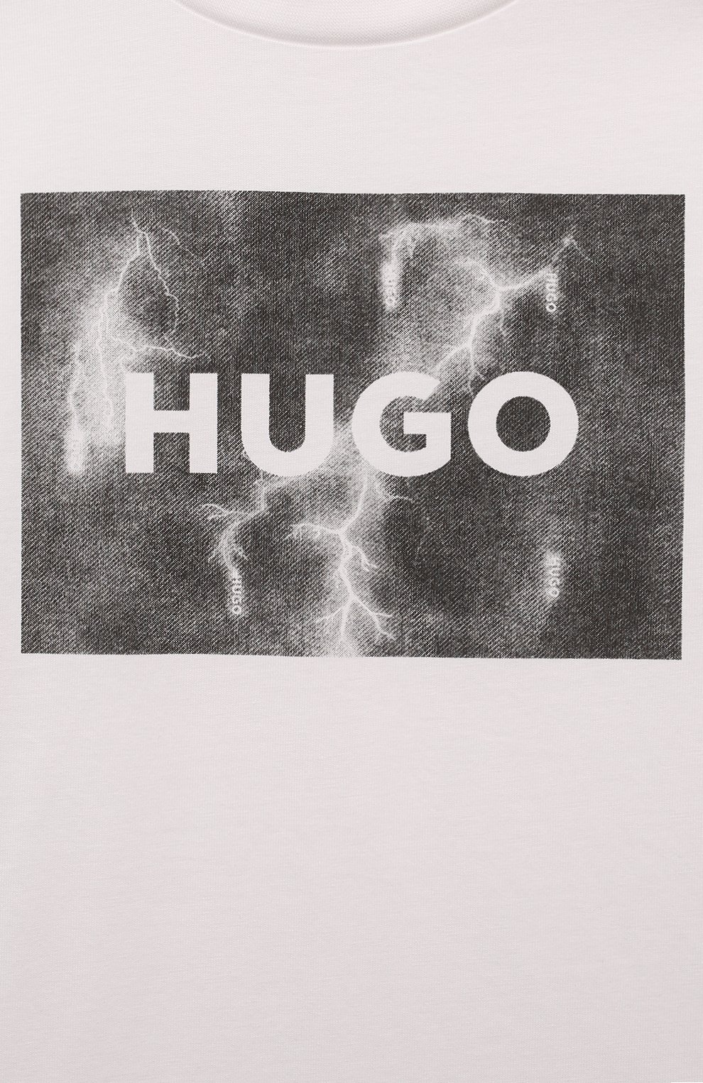 Хлопковая футболка HUGO, арт. G00140, фото 3