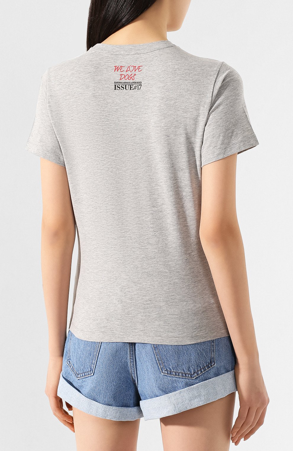 Хлопковая футболка EMPORIO ARMANI, арт. 3H2T7E/2J07Z, фото 4