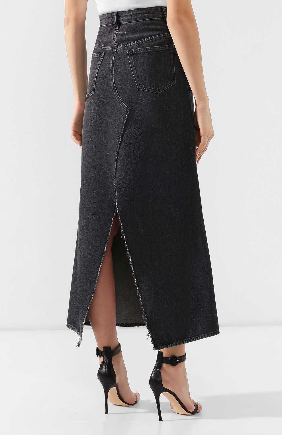 Джинсовая юбка MM6, арт. S32MA0287/S30652, фото 4