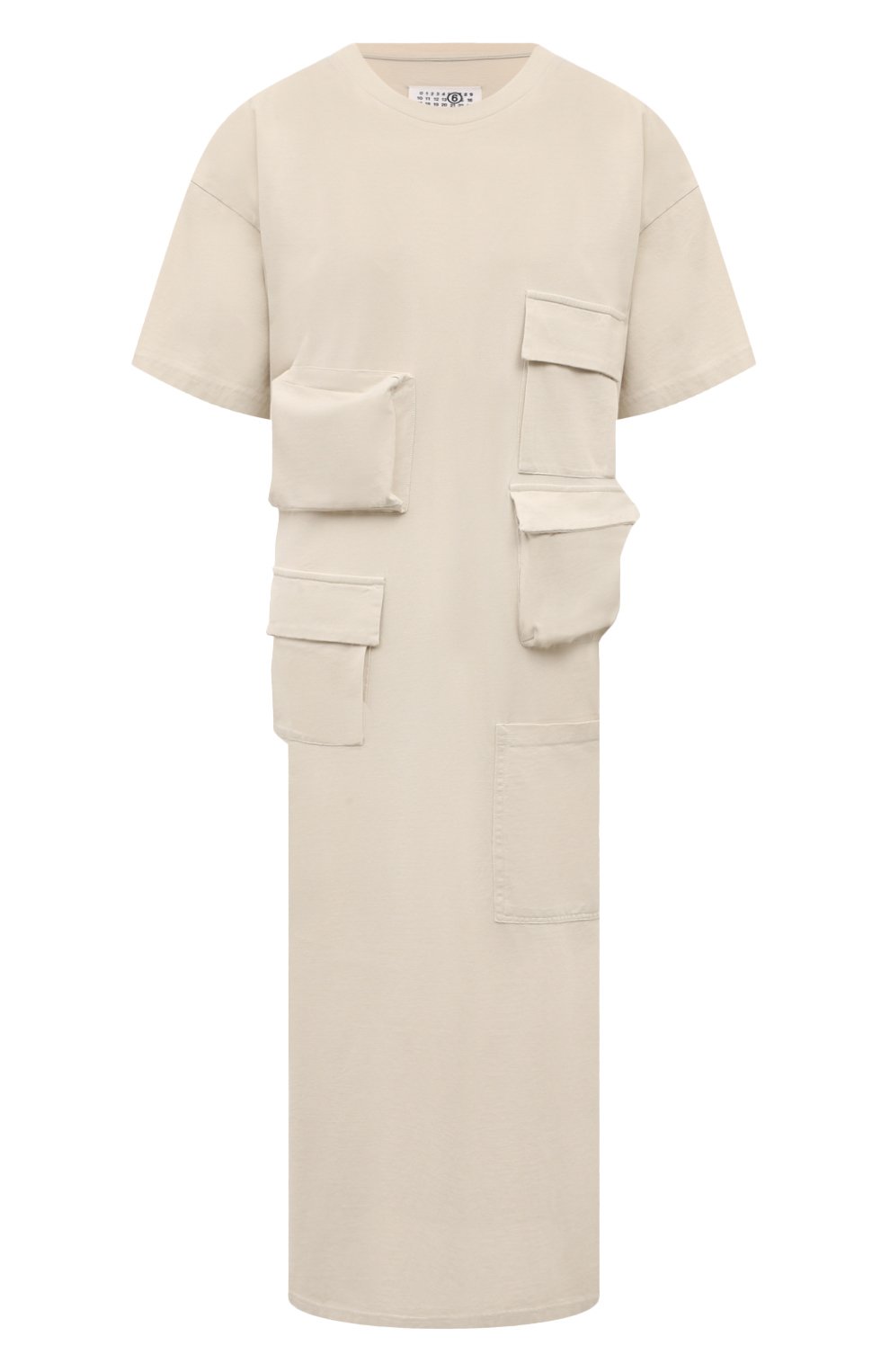 Хлопковое платье MM6, арт. S52DD0047/S24311, фото 1