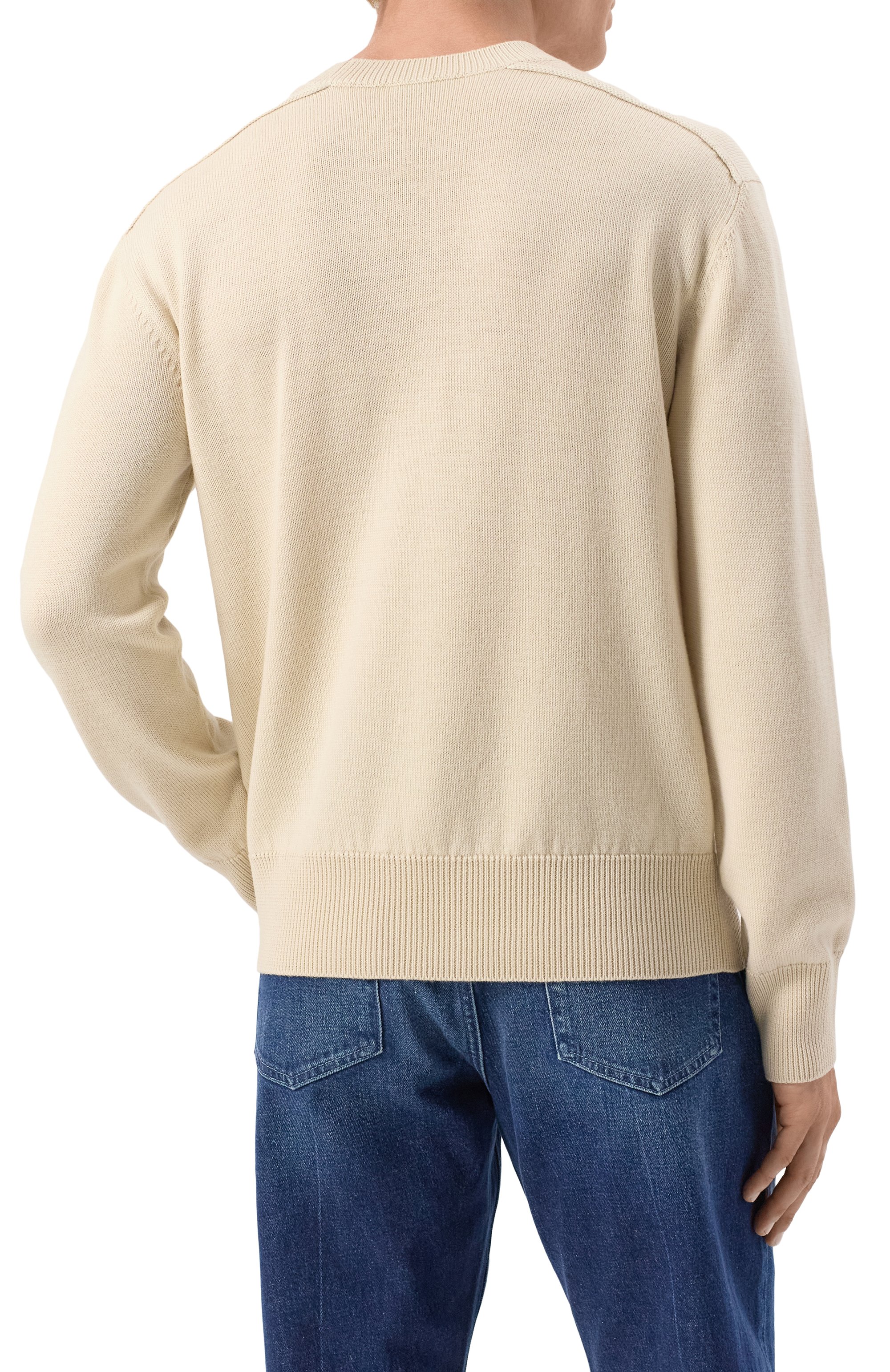 Шерстяной джемпер BURBERRY, арт. 8102676, фото 4