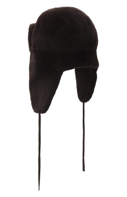 Меховая шапка-ушанка из норки VICTORIA KUSENKOVA 320210004241 Коричневый  320210004241 Фото 2