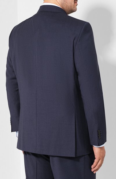 Шерстяной костюм с пиджаком на двух пуговицах EDUARD DRESSLER, арт. NR12/12022, фото 3