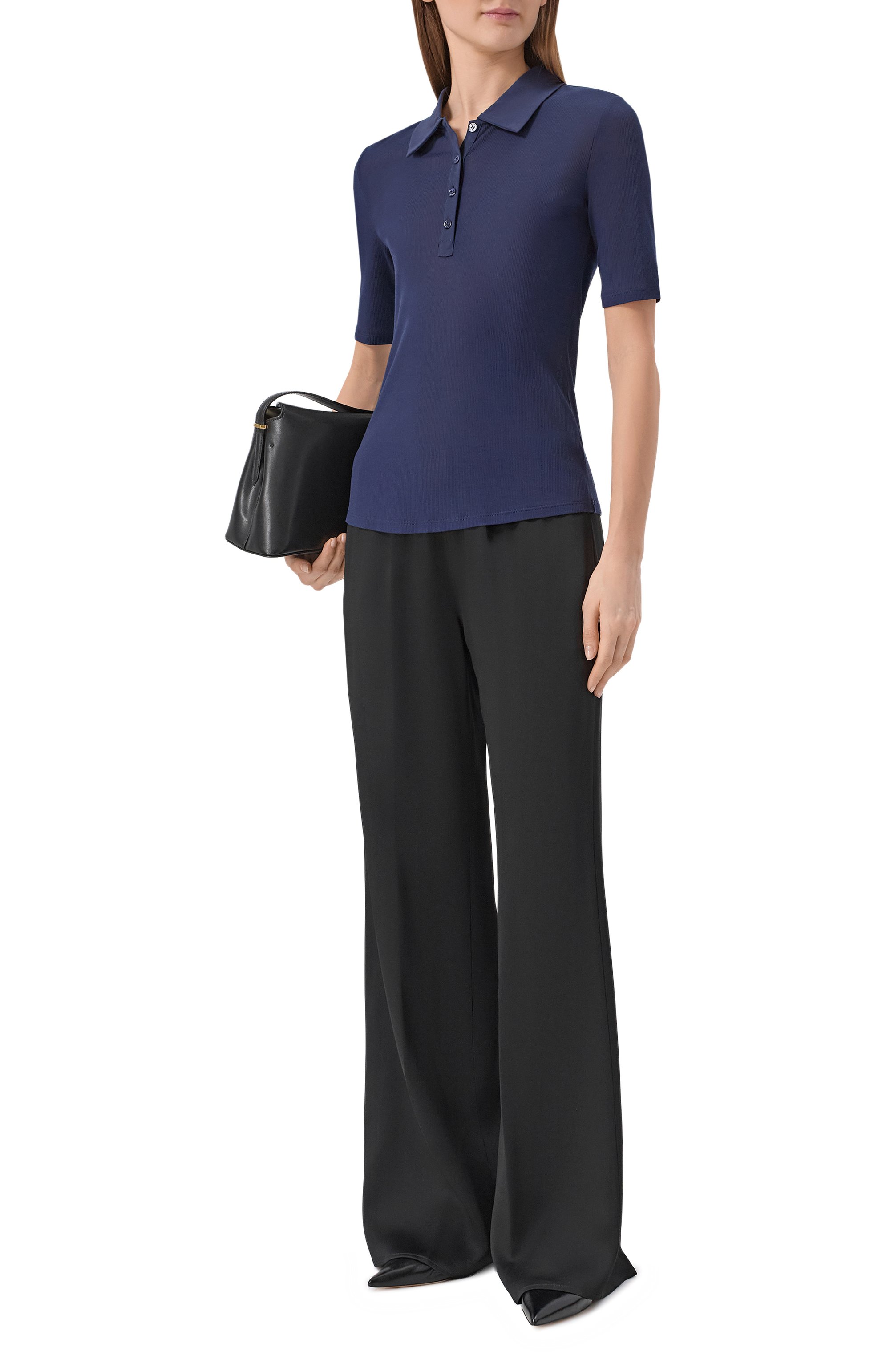 Хлопковое поло 12 STOREEZ, арт. 136678, фото 2