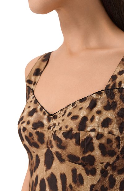 Хлопковое платье DOLCE & GABBANA, арт. F6TTHT/HS5E3, фото 4