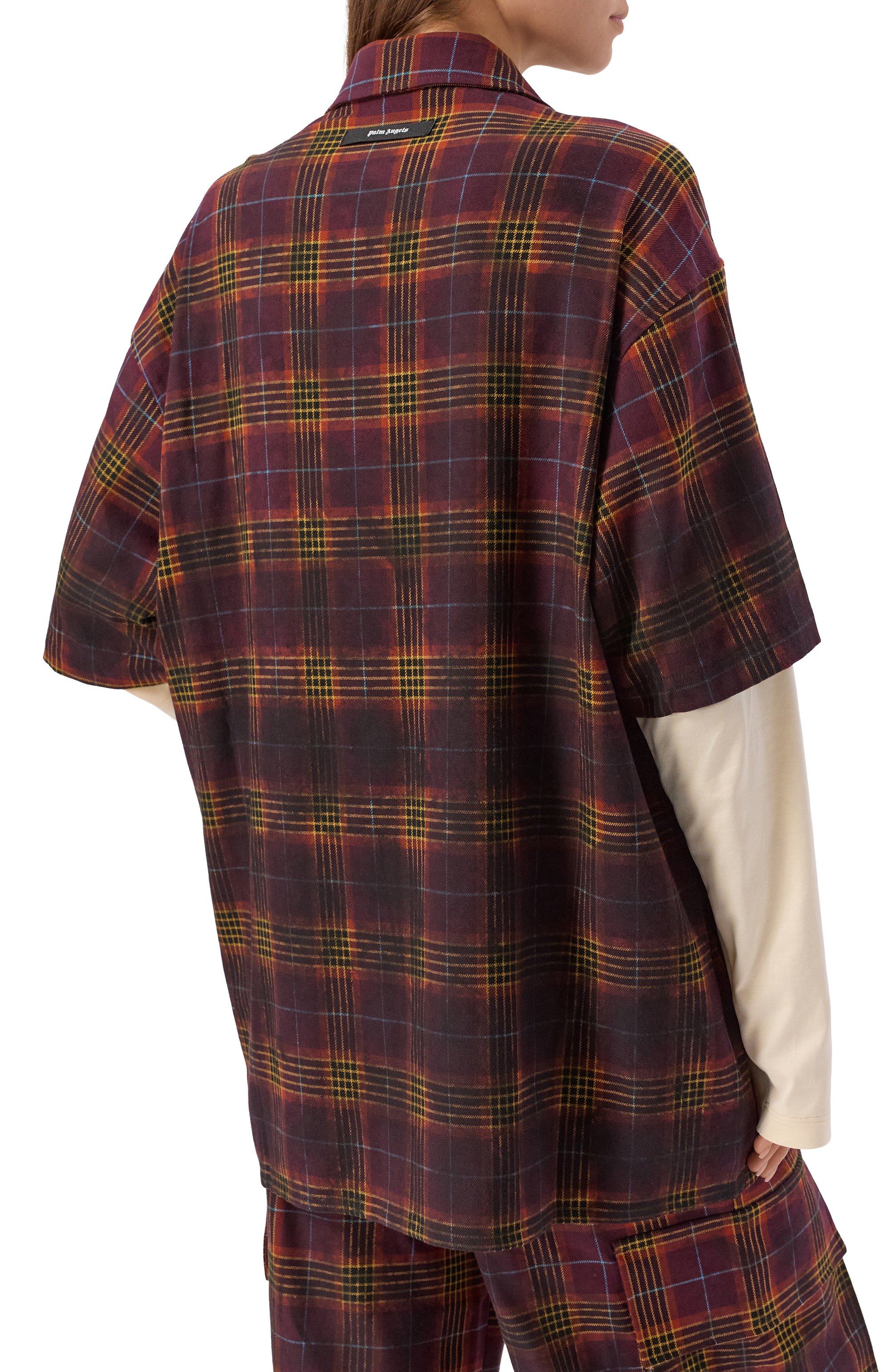 Рубашка PALM ANGELS, арт. PWGE027F25FAB001, фото 4