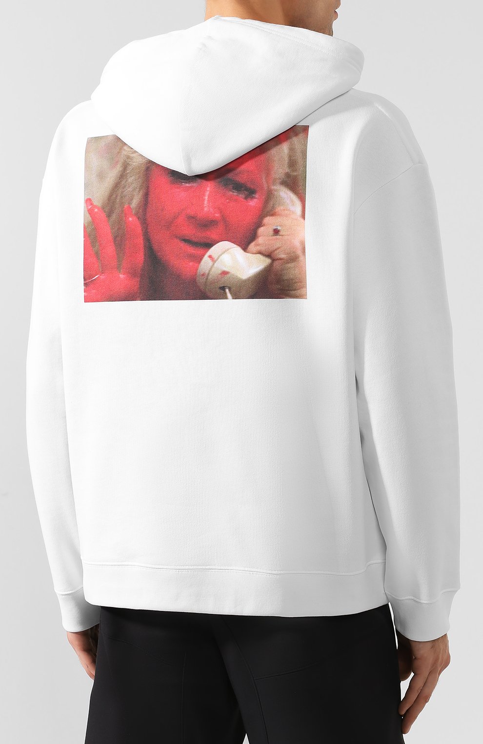 Хлопковое худи RAF SIMONS, арт. 192-164A-19004, фото 4