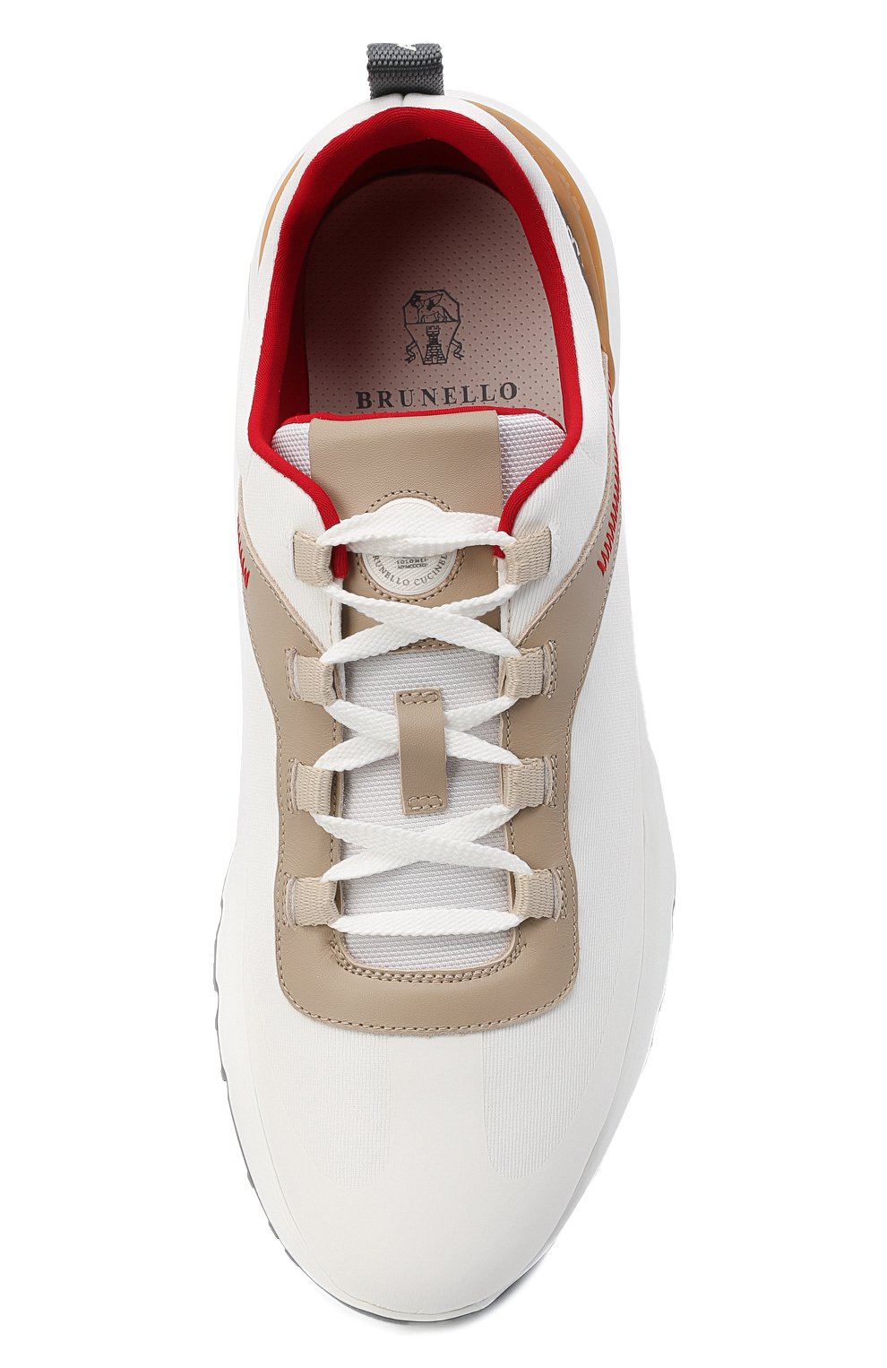 Комбинированные кроссовки BRUNELLO CUCINELLI, арт. MZUTBH0255, фото 5