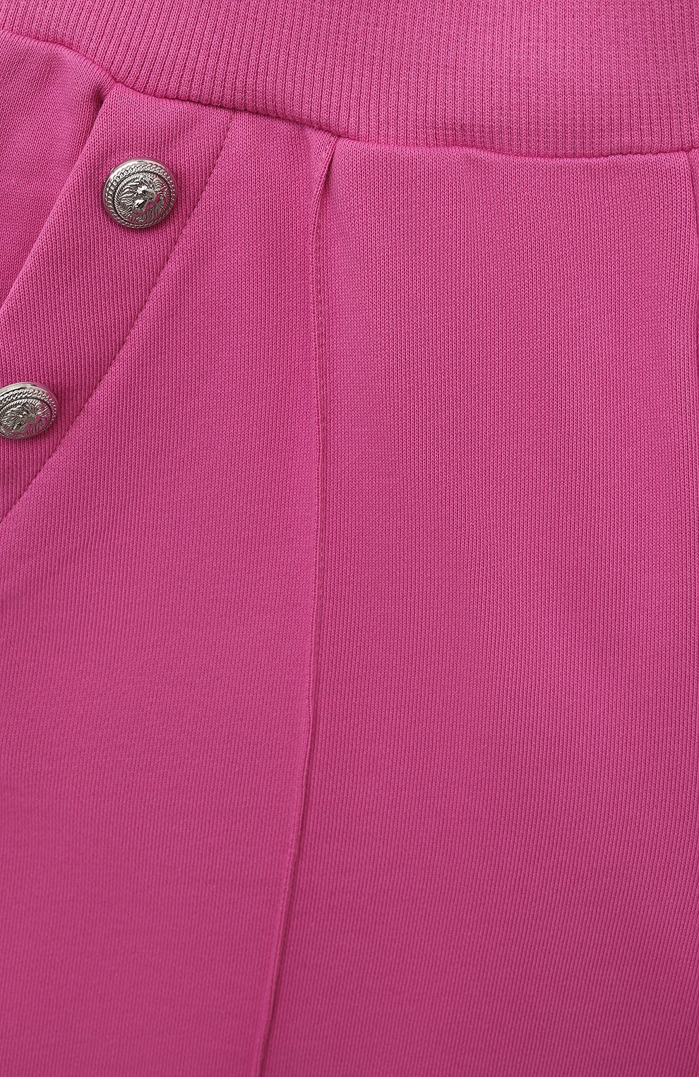 Хлопковые шорты BALMAIN фуксия цвета по цене 27000 руб., арт. BV6B19, фото 3 Хлопковые шорты BALMAIN, арт. BV6B19, фото 3