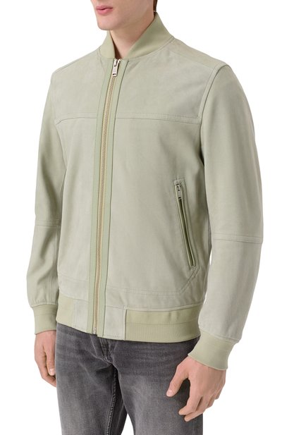 Замшевый бомбер BOSS ORANGE, арт. 50543505, фото 3