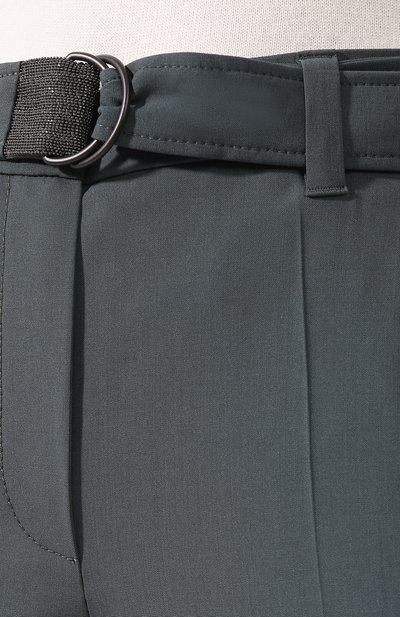 Шерстяные брюки BRUNELLO CUCINELLI, арт. MP105P7020, фото 5
